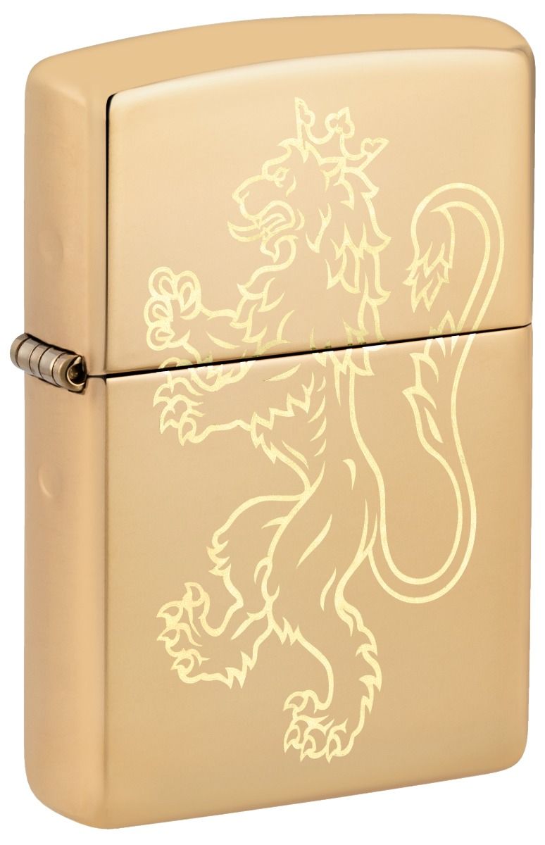 Zippo aansteker Medieval Lion Design