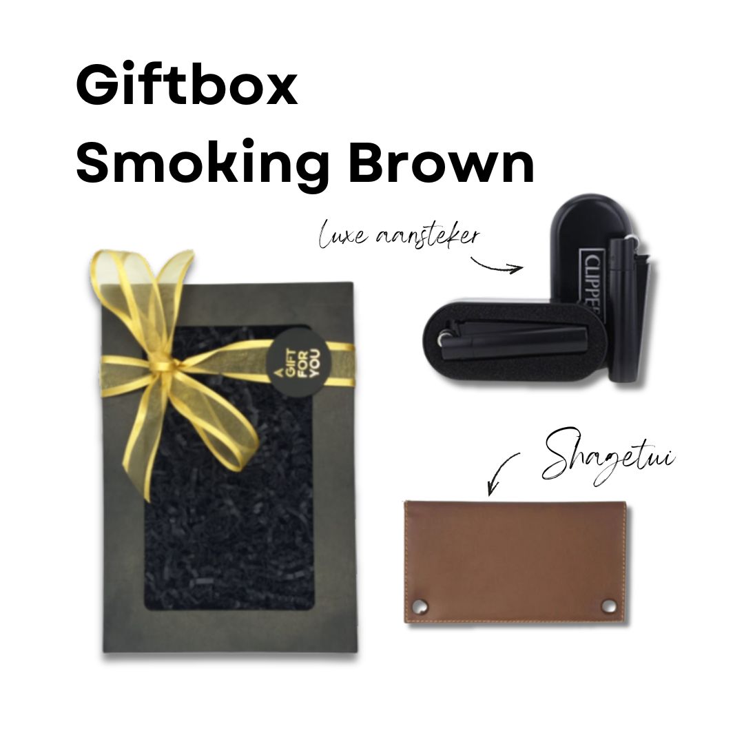 giftbox smoking brown