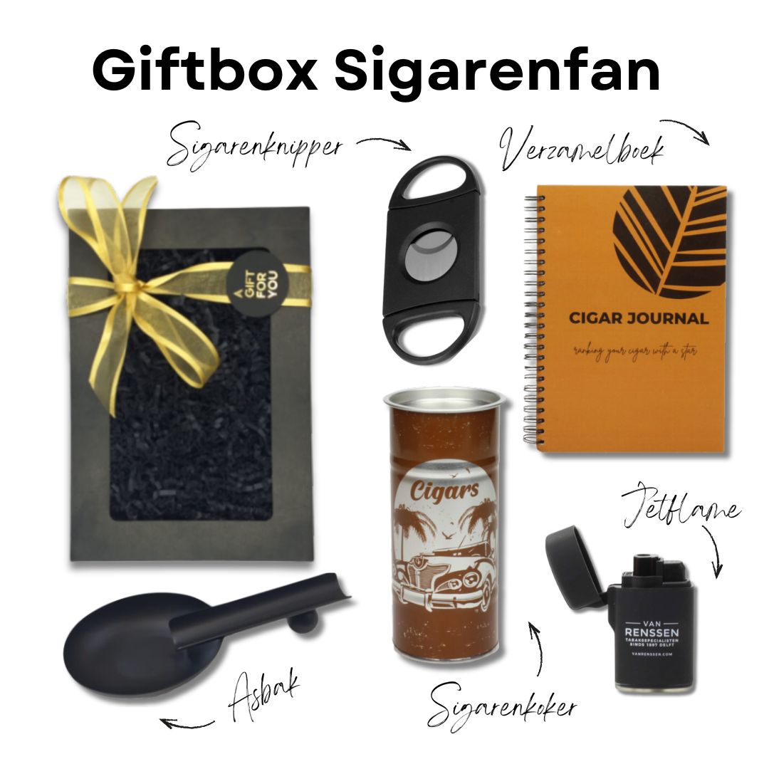 giftbox voor hem sigarenman