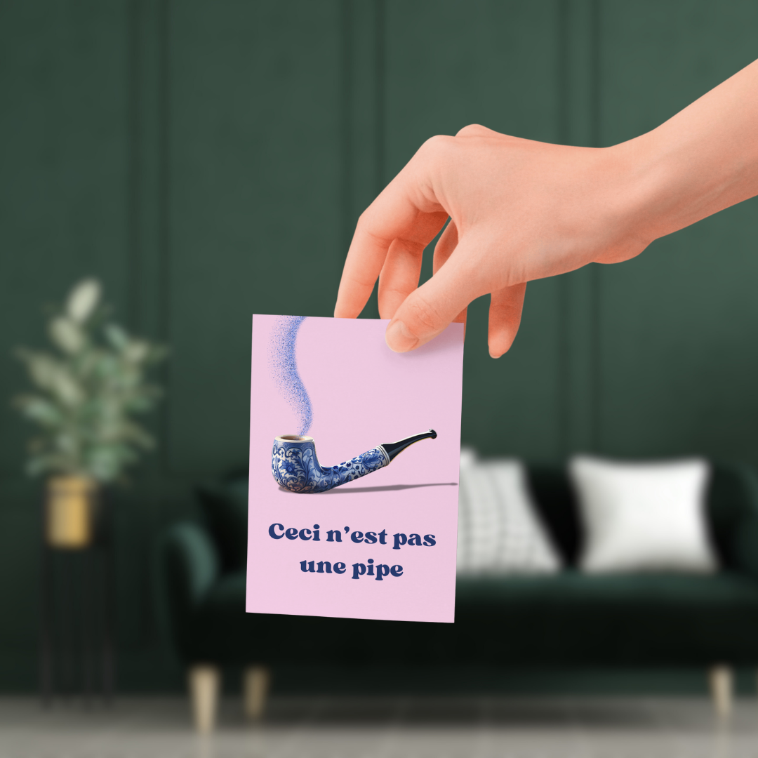 Kaart une pipe - Afbeelding 2