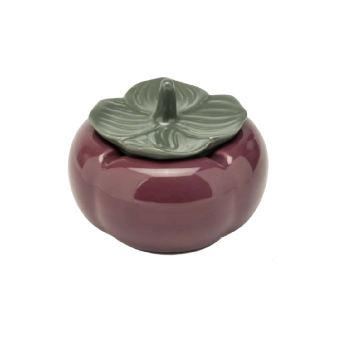 Asbak keramiek aubergine autumn