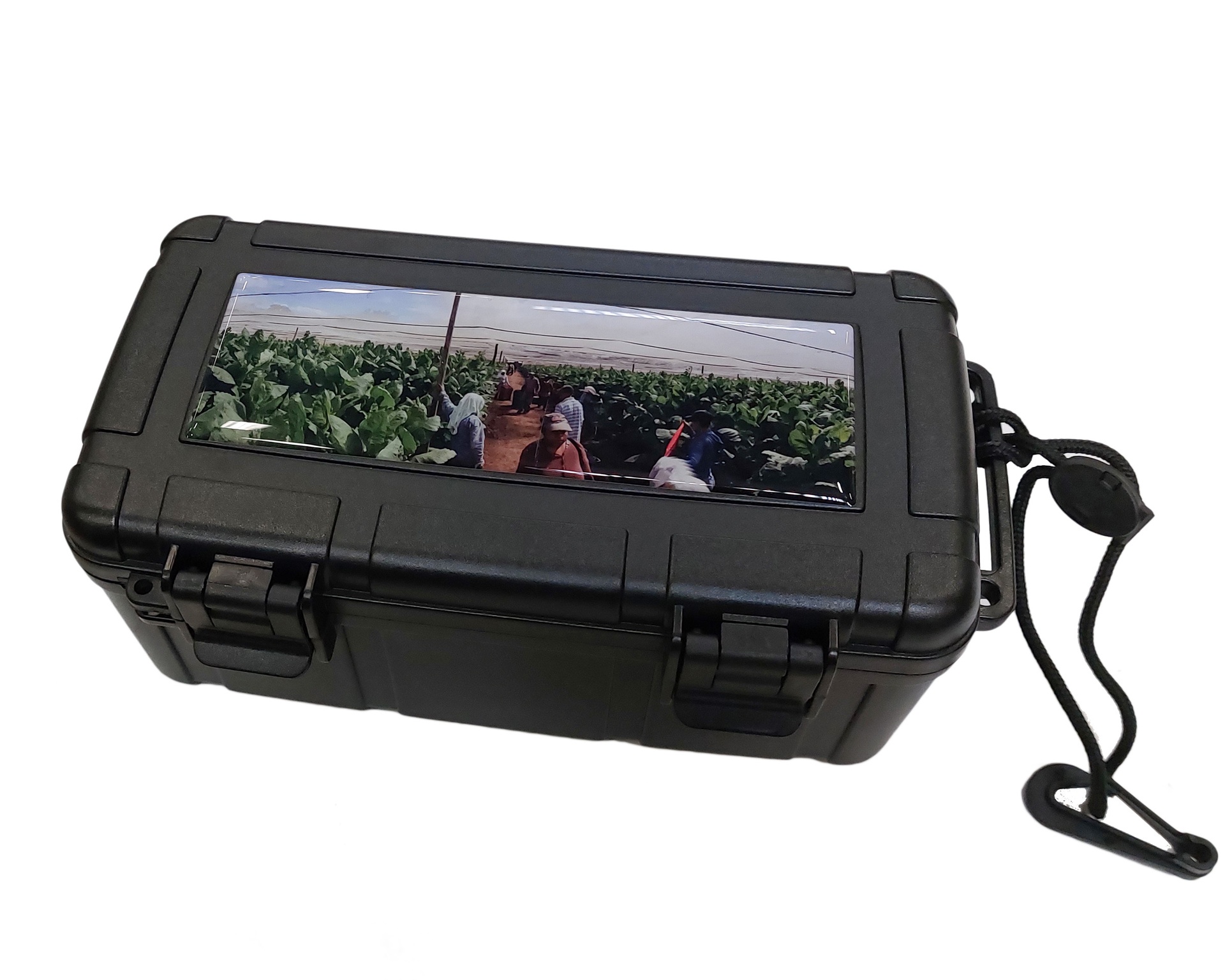 Travel humidor tabaksveld 10