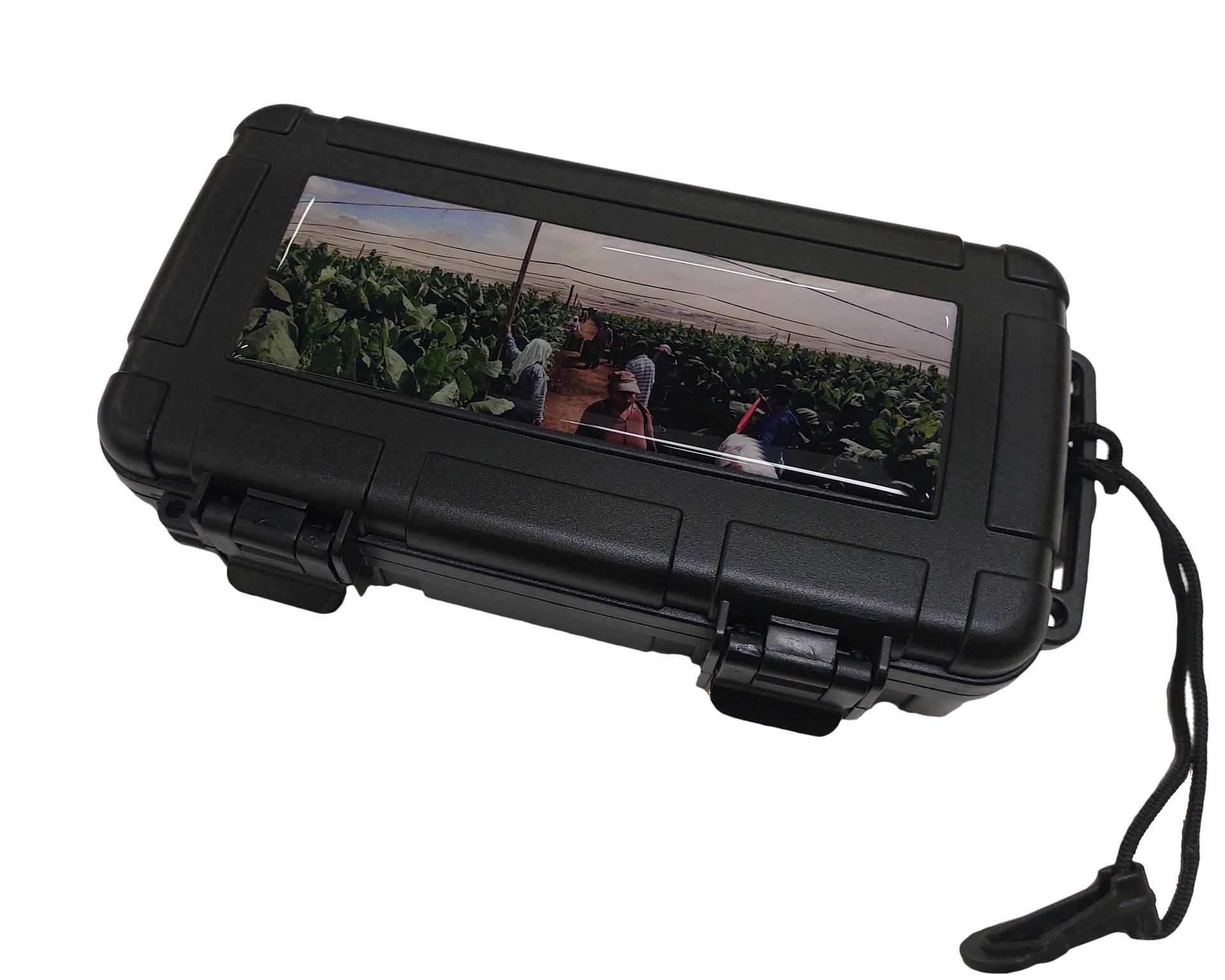 Travel humidor tabaksveld