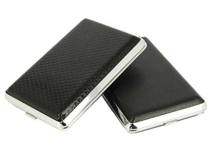 Sigaretten etui zwart 12 sigaretten