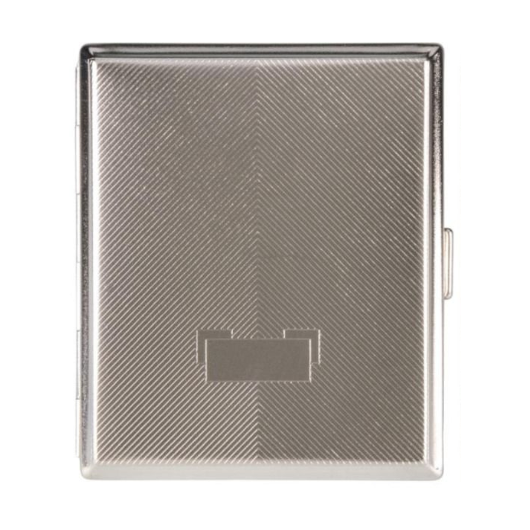 sigaretten etui metaal herringbone sweep